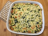 Gratin de courgettes au chèvre