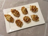 Mini croissants munster et cumin