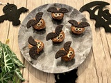 Muffins chauve-souris d'Halloween