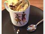 Mug cake Vache Qui Rit et champignons