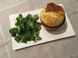 Petits flans au bacon