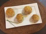 Scones aux graines de lin et ciboulette