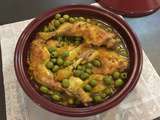 Tajine de poulet aux olives et citrons confits