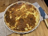 Tarte au chou fleur et au Boursin