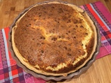 Tarte au saumon fumé et au comté