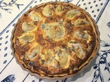 Tarte aux artichauts et bleu d’Auvergne