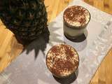 Tiramisu ananas et crème de marrons