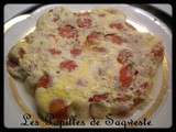 Clafoutis tomates et thon