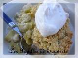 Crumble de rhubarbe