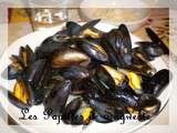 Moules légères aux champignons