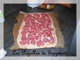 Pizza bacon saucisses de boeuf