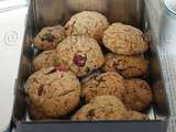 Cookies aux cranberries