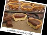 Tartelette caramel et praliné