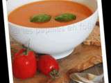 Velouté de tomate au basilic (1pp)