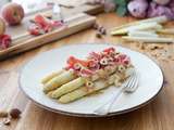 Asperges blanches vinaigrette