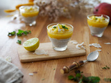 Chia pudding coco mangue