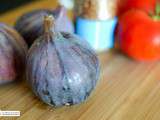 Gaspacho figue tomate au sel d’Espelette