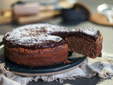 Gâteau au chocolat patate douce et coco