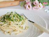 Linguine au fenouil, citron et touche de mascarpone