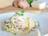 Linguine aux topinambours