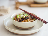 Pâtes soba à la butternut et au miso