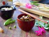 Riz sauté au boeuf à la chinoise