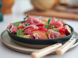 Salade de melon au prosciutto