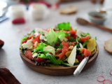 Salade de saumon fumé au chèvre