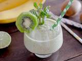 Smoothie Tonus : kiwi, banane, citron vert