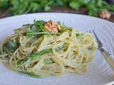 Spaghettis et sa sauce crémeuse à l’avocat