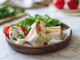 Wrap poulet avocat