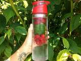 Detox water (ou eau aromatisée) framboises-menthe