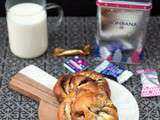 Brioche spirale au chocolat de Noël Monbana #Concours Inside