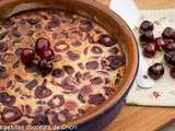 Clafoutis aux cerises et au lait d'amande et sa vidéo