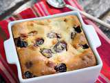 Clafoutis aux cerises et aux amandes