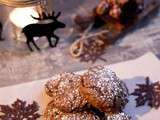 Croquants au rhum, chocolat et noisettes sans gluten#Cadeaux gourmands