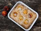 Gâteau aux pêches et aux amandes