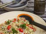 Salade de quinoa aux légumes