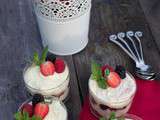 Tiramisu aux fruits rouges et au vinaigre pulpé de Framboise #Concours Inside