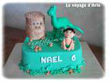 Gâteau d'anniversaire  le voyage d'Arlo 