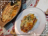 Gratin de patate douce & butternut