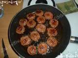 Hamburgers maison roquefort et boulettes de bœuf