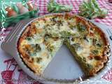 Quiche brocoli et Roquefort