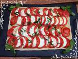 Tarte tomates / mozzarella