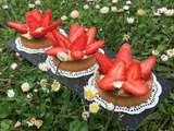 Tartelettes sablées pistache et fraises