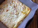 Gratin d'abricots aux amandes