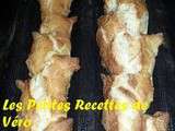 Baguettes aux noisettes