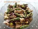 Salade Lentilles-Asperges-poulets