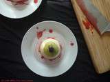 Oeil d'halloween #panna cotta vanille