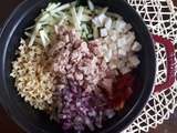 One pot pasta courgette- thon